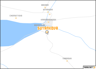 map of Suyankova