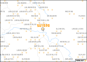 map of Suyapa