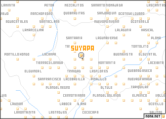 map of Suyapa