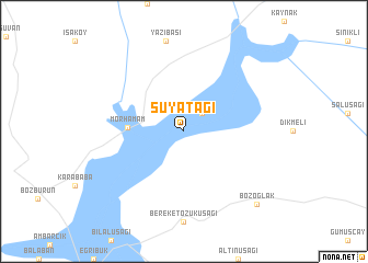 map of Suyatağı