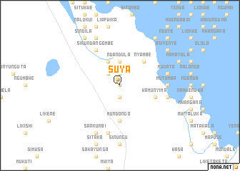 map of Suya