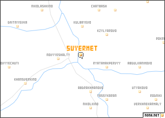 map of Suyermet\