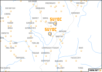 map of Suyoc