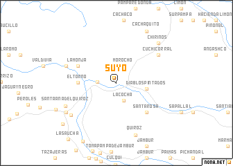 map of Suyo
