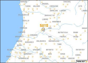 map of Suyo