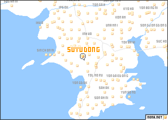 map of Suyu-dong