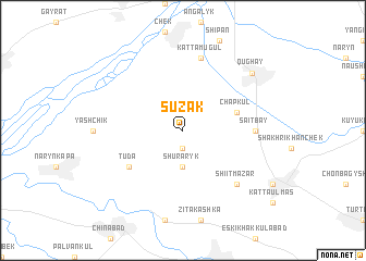 map of Suzak