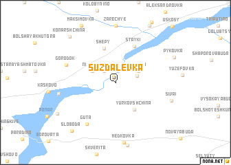 map of Suzdalevka