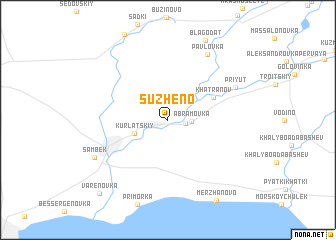 map of Suzheno