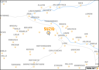 map of Sužid