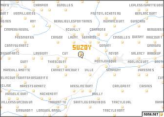 map of Suzoy