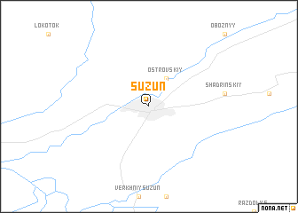 map of Suzun