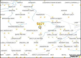 map of Suzy