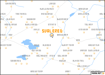 map of Svalered