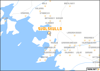 map of Svalskulla