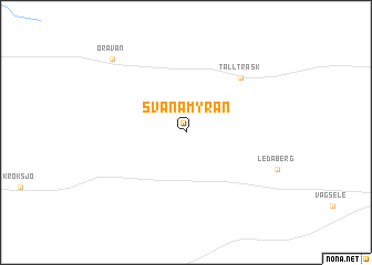 map of Svanamyran