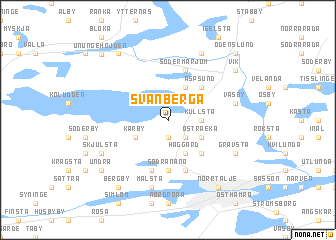 map of Svanberga