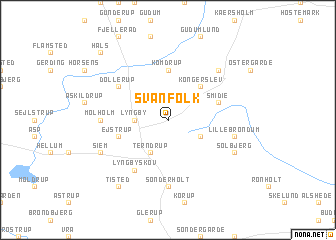 map of Svanfolk