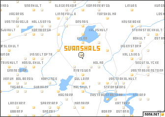 map of Svanshals