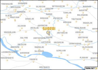 map of Svarai