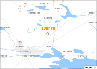 map of Svärta