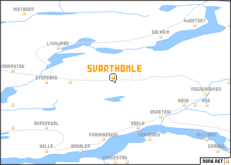 map of Svarthomle