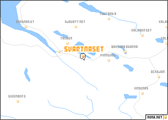 map of Svartnäset