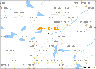 map of Svartråhed