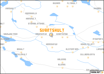 map of Svartshult