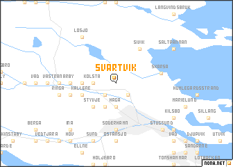 map of Svartvik