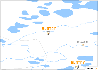 map of Svatay