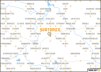 map of Svatonice