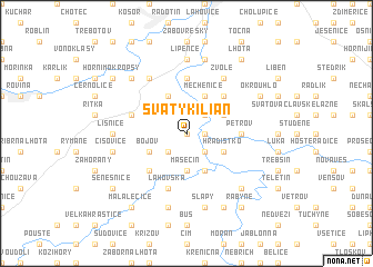 map of Svatý Kilián