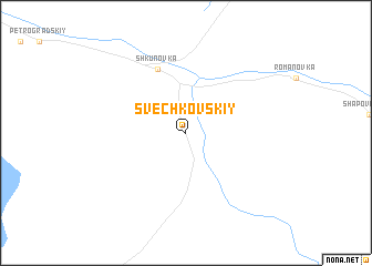 map of Svechkovskiy
