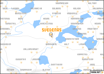 map of Svedenäs