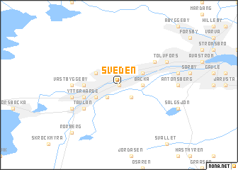 map of Sveden