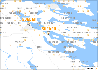 map of Sveden