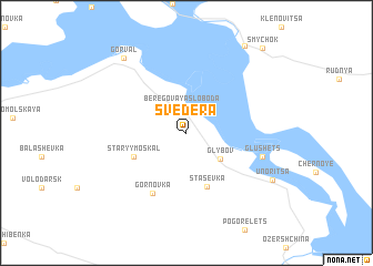 map of Svedera