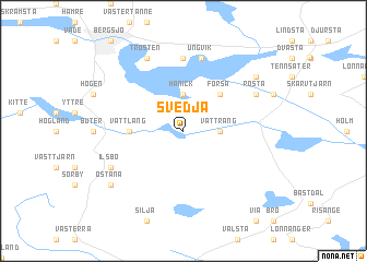 map of Svedja