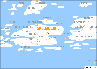 map of Svedjelund