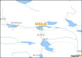 map of Svedje