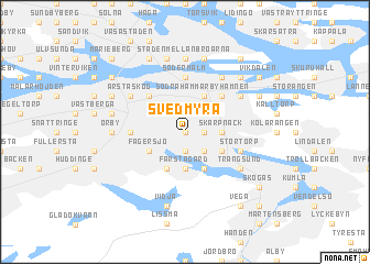 map of Svedmyra