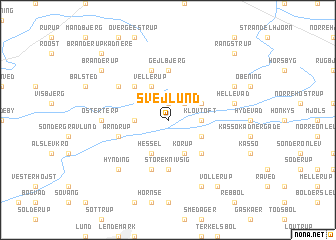 map of Svejlund