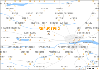 map of Svejstrup