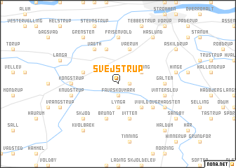 map of Svejstrup