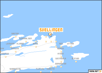 map of Svellingen