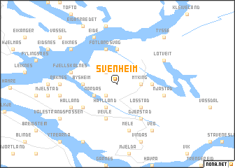 map of Svenheim