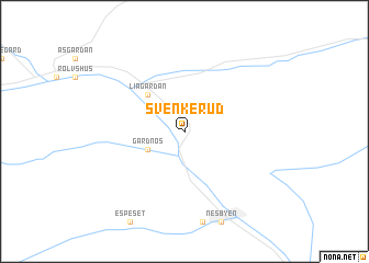 map of Svenkerud