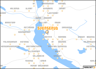 map of Svenserud