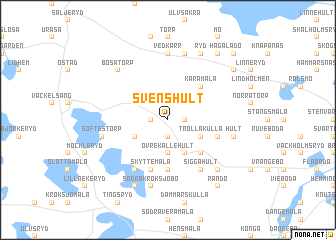 map of Svenshult